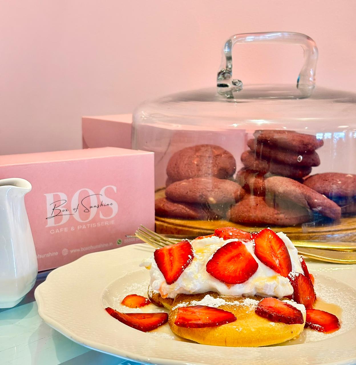 Box of Sunshine strawberry shortcake