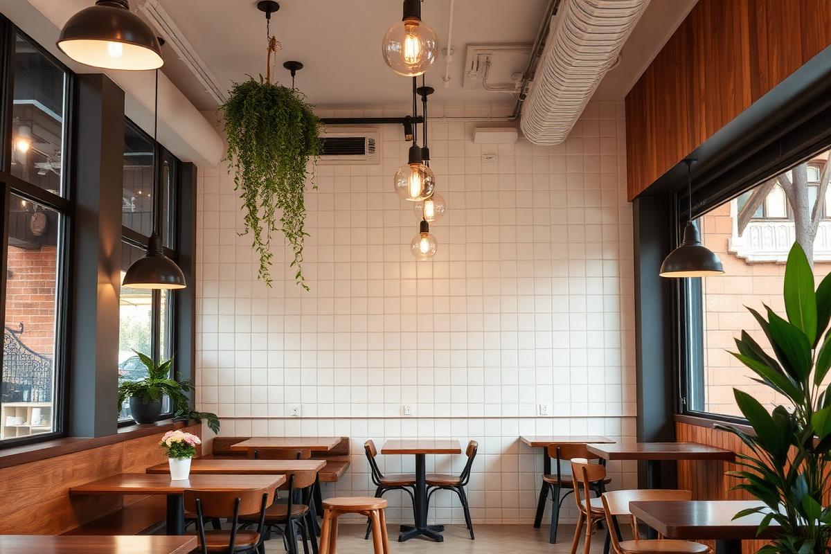 Cafe interior