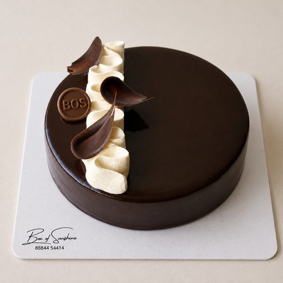 Chocolate, Coffee, Caramel w Hazelnuts Cake
